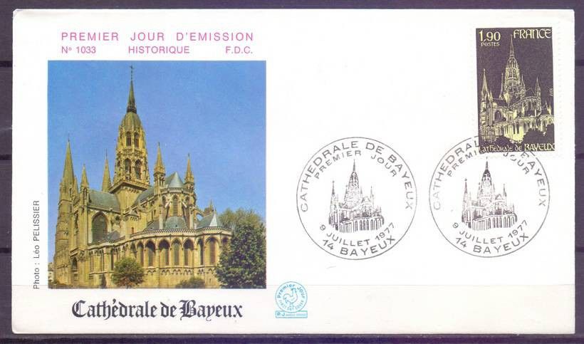 Znaczek Francja 1977 Mi 2041 FDC