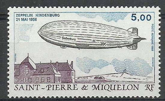 Znaczek Saint-Pierre i Miquelon 1988 Mi 559 Czyste **