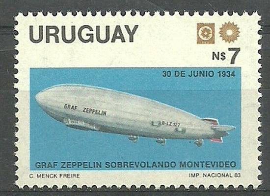 Znaczek Urugwaj 1983 Mi 1672 Czyste **
