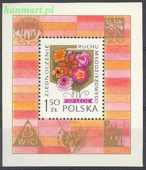 Znaczek Polska 1978 Mi bl 72 Fi bl 103 Czyste **