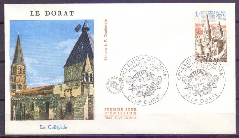 Znaczek Francja 1977 Mi 2042 FDC