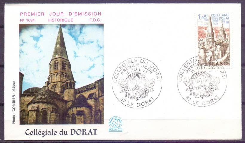 Znaczek Francja 1977 Mi 2042 FDC