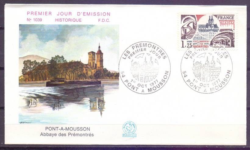 Znaczek Francja 1977 Mi 2047 FDC