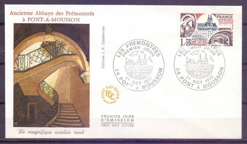 Znaczek Francja 1977 Mi 2047 FDC