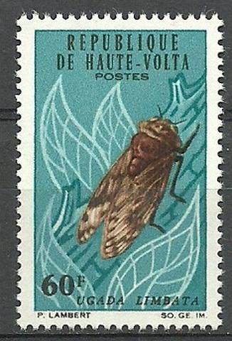 Znaczek Burkina Faso 1966 Mi 205 Czyste **