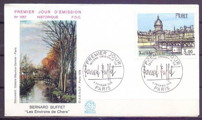 Znaczek Francja 1978 Mi 2070 FDC