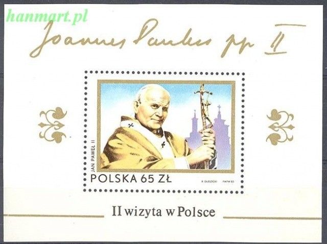 Znaczek Polska 1983 Mi bl 91 Fi bl 121 Czyste **