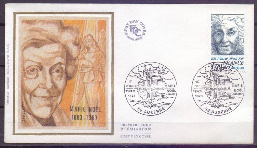 Znaczek Francja 1978 Mi 2071 FDC
