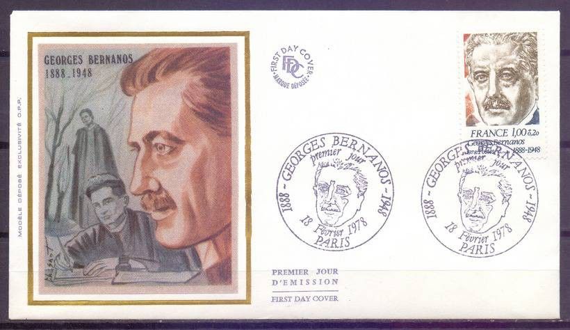 Znaczek Francja 1978 Mi 2073 FDC
