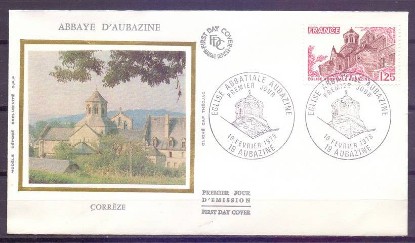 Znaczek Francja 1978 Mi 2074 FDC