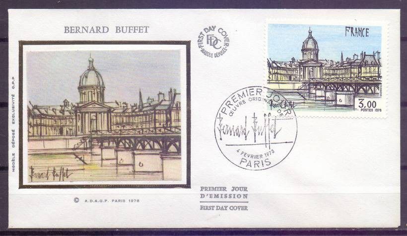 Znaczek Francja 1978 Mi 2070 FDC