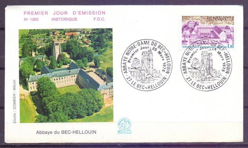 Znaczek Francja 1978 Mi 2079 FDC