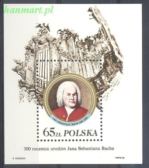 Znaczek Polska 1985 Mi bl 97II Fi bl 127II Czyste **