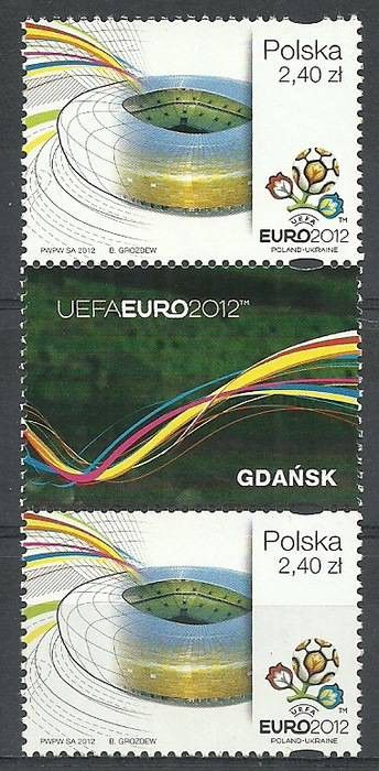 Znaczek Polska 2012 Mi 4570 Fi 4420 Czyste **