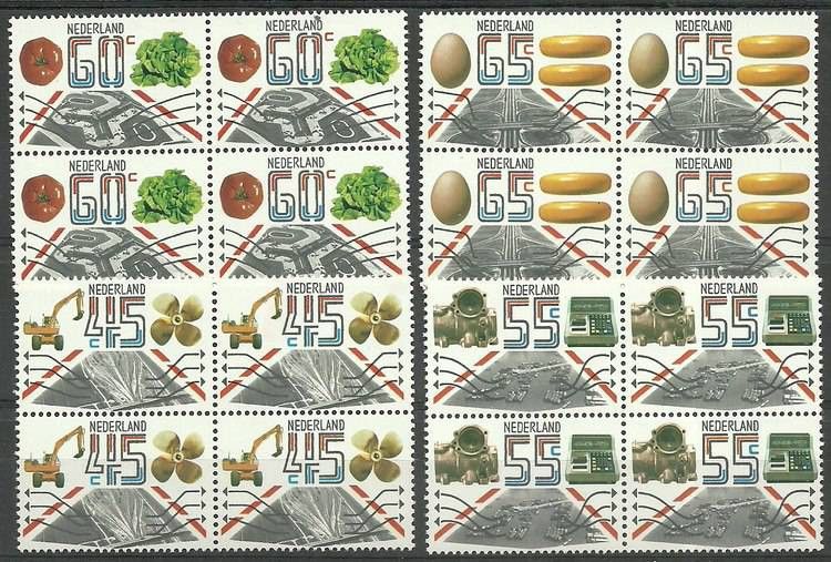 Znaczek Holandia 1981 Mi 1189-1192 Czyste **