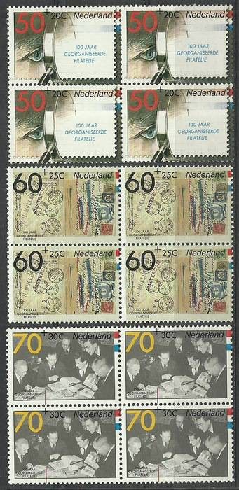 Znaczek Holandia 1984 Mi 1253-1255 Czyste **