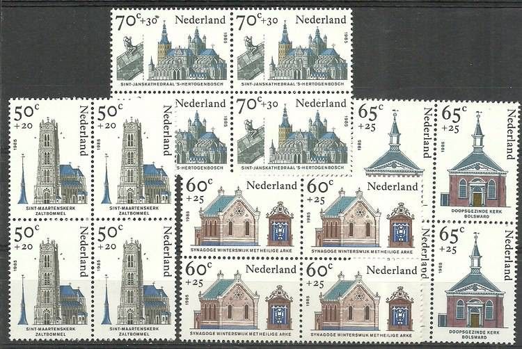 Znaczek Holandia 1985 Mi 1266-1269 Czyste **