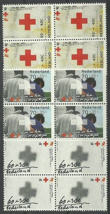 Znaczek Holandia 1992 Mi 1446-1448 Czyste **