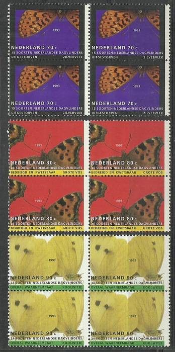 Znaczek Holandia 1993 Mi 1470-1472 Czyste **