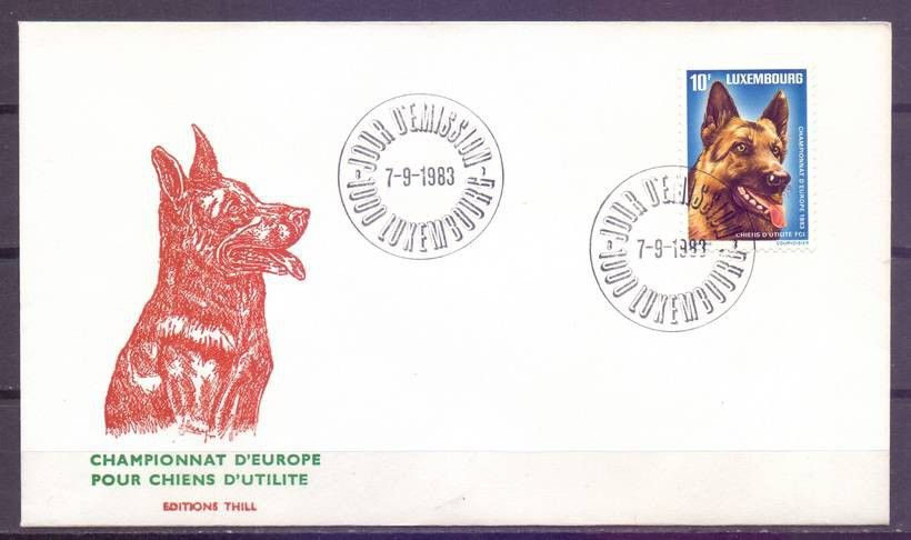 Znaczek Luksemburg 1983 Mi 1084 FDC
