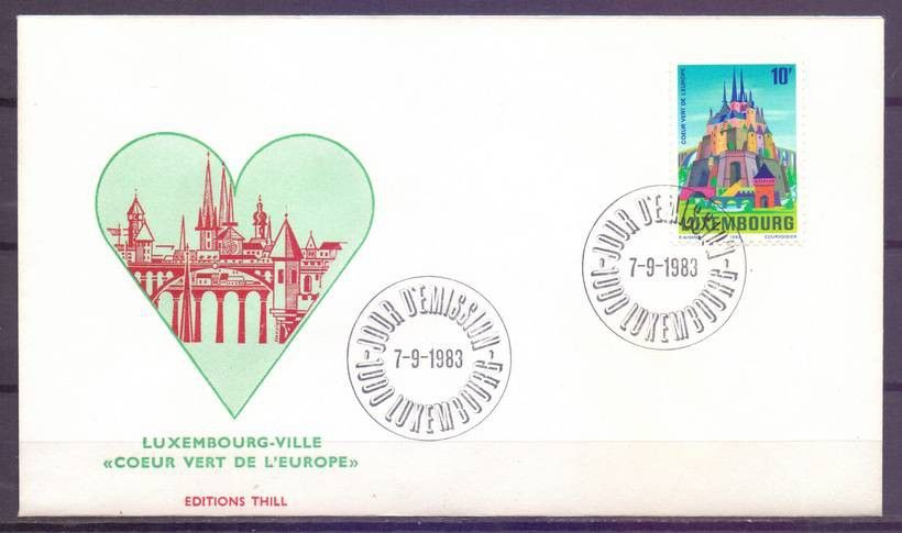 Luksemburg 1983 Mi 1085 FDC