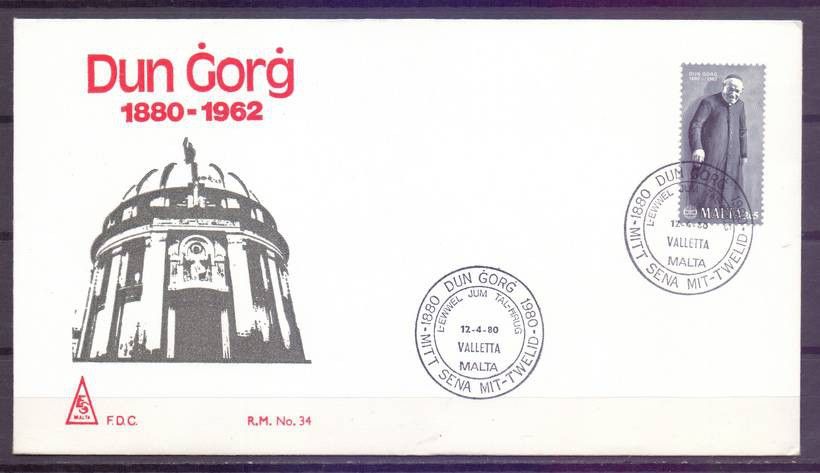 Znaczek Malta 1980 Mi 614 FDC
