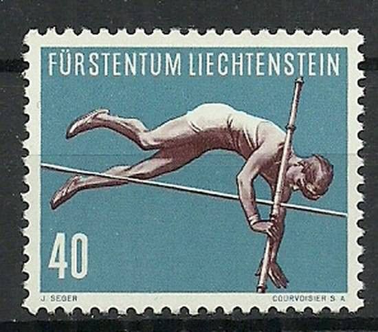 Znaczek Liechtenstein 1956 Mi 344 Czyste **