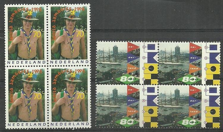 Znaczek Holandia 1995 Mi 1547-1548 Czyste **