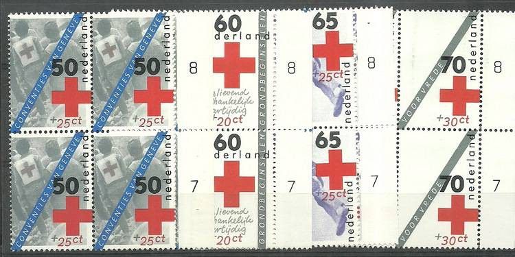 Znaczek Holandia 1983 Mi 1236-1239 Czyste **