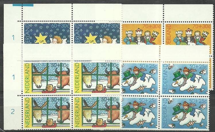 Znaczek Holandia 1983 Mi 1241-1244 Czyste **