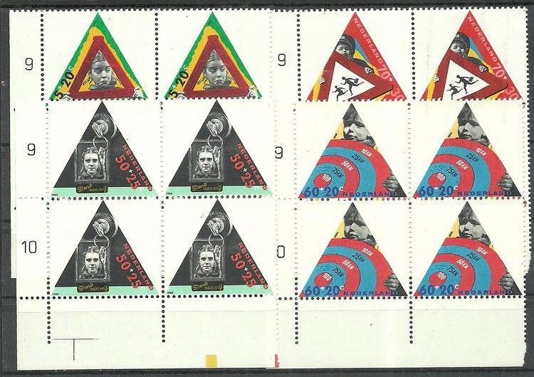 Znaczek Holandia 1985 Mi 1281-1284 Czyste **