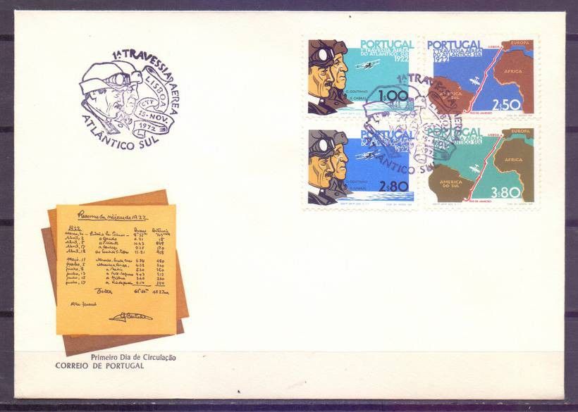 Znaczek Portugalia 1972 Mi 1185-1188 FDC