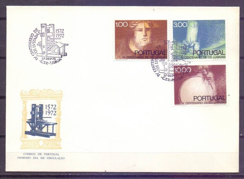 Znaczek Portugalia 1972 Mi 1193-1195 FDC