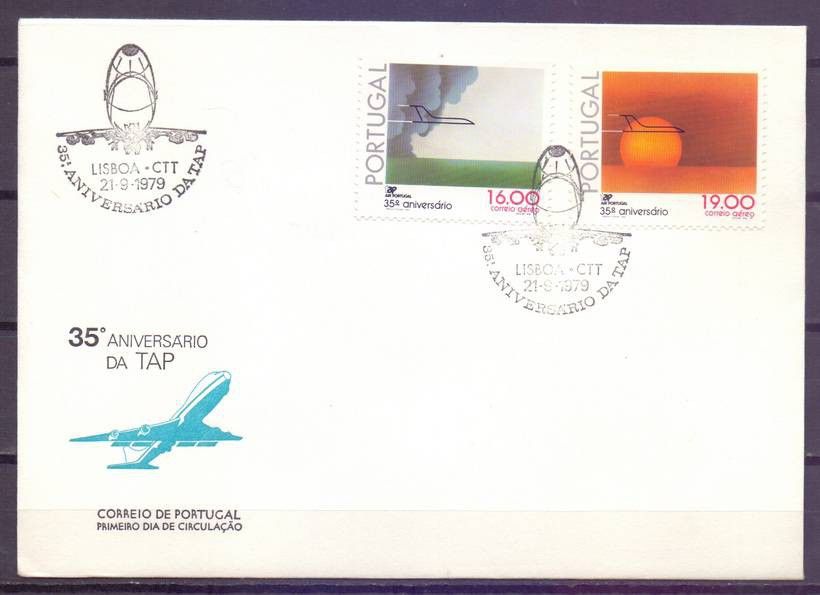 Znaczek Portugalia 1979 Mi 1459-1460 FDC