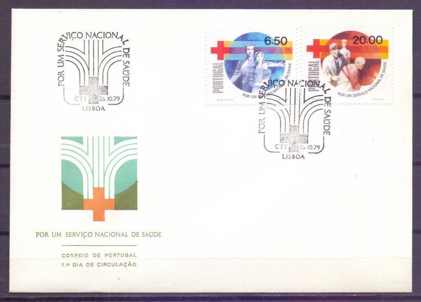 Znaczek Portugalia 1979 Mi 1467-1468 FDC