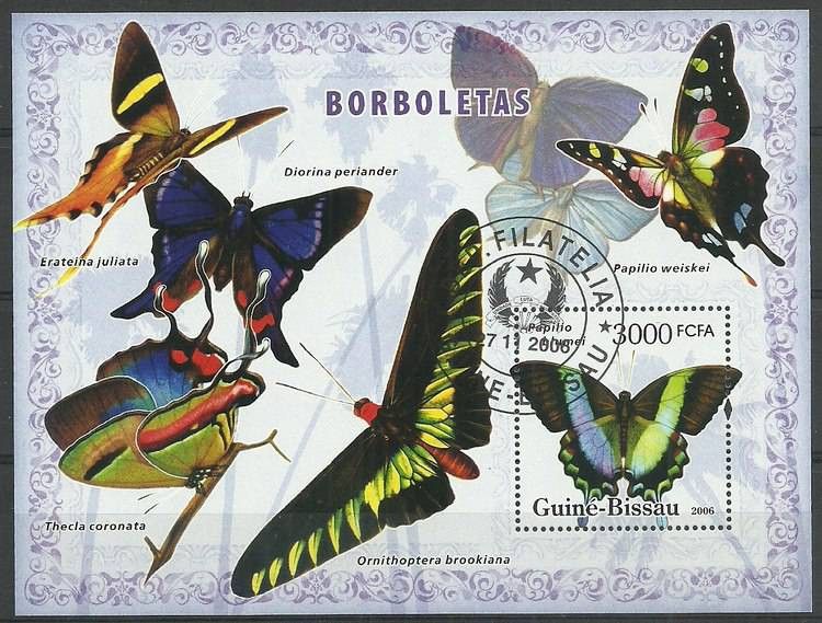 Znaczek Gwinea Bissau 2006 Mi bl 565 Stemplowane