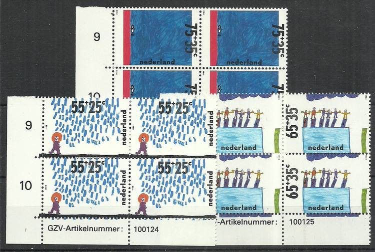 Znaczek Holandia 1988 Mi 1353-1355 Czyste **