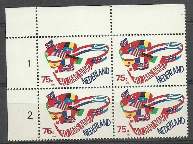 Znaczek Holandia 1989 Mi 1360 Czyste **