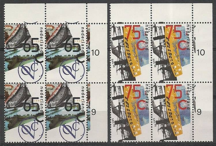 Znaczek Holandia 1990 Mi 1388-1389 Czyste **