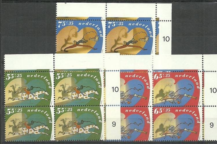 Znaczek Holandia 1990 Mi 1392-1394 Czyste **