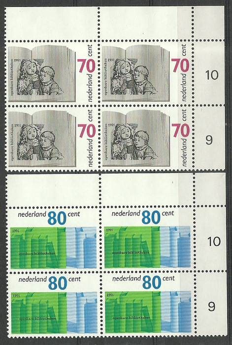 Znaczek Holandia 1991 Mi 1421-1422 Czyste **
