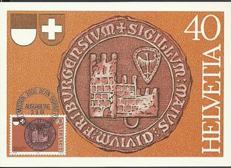 Znaczek Szwajcaria 1981 Mi 1203 Karta Max