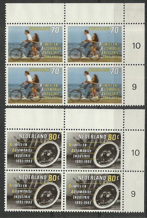 Znaczek Holandia 1993 Mi 1460-1461 Czyste **