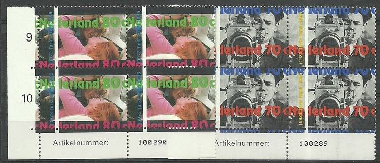 Znaczek Holandia 1995 Mi 1535-1536 Czyste **