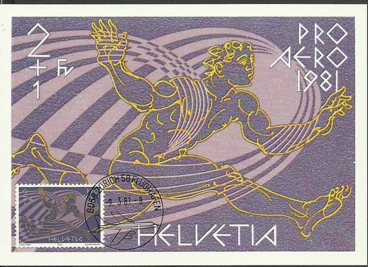 Znaczek Szwajcaria 1981 Mi 1196 Karta Max