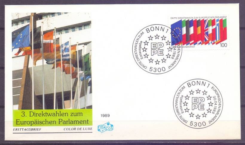 Znaczek Niemcy 1989 Mi 1416 FDC