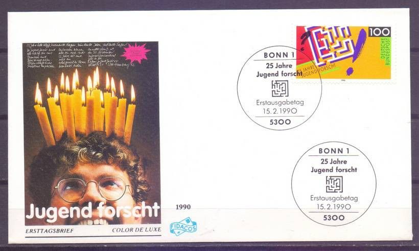Znaczek Niemcy 1990 Mi 1453 FDC