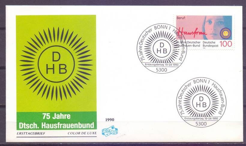 Znaczek Niemcy 1990 Mi 1460 FDC