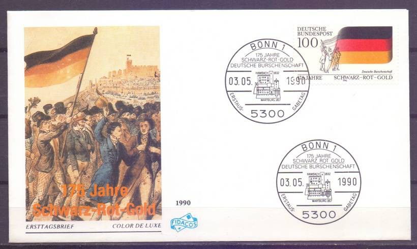 Znaczek Niemcy 1990 Mi 1463 FDC