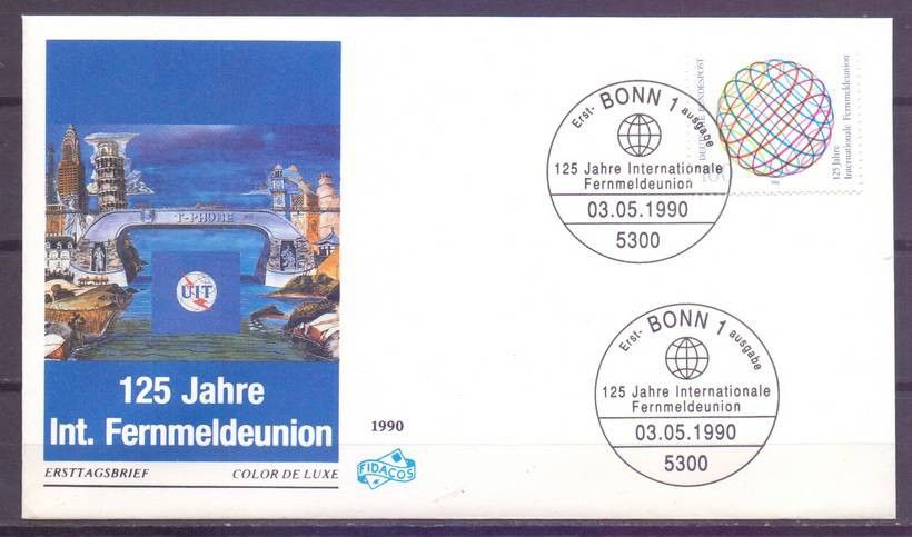 Znaczek Niemcy 1990 Mi 1464 FDC